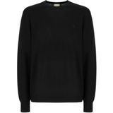 Calvin Klein - Truien - Wit - Wol - Ronde Hals - Reguliere Pasvorm