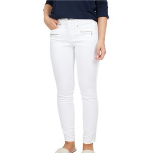 2-Biz, Dames, Jeans, Wit, Maat: XS Katoen,
