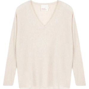 Absolut Cashmere, Dames, Truien, Beige, Maat: S Kasjmier,