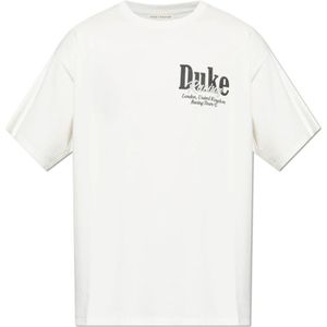 Duke + Dexter, Heren, Tops, Wit, Maat: S Katoen,