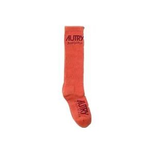 Autry Premium Unisex Vintage Sokken , Red , Heren , Maat: M