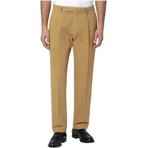 Santaniello, Heren, Broeken, Geel, Maat: S Katoen,