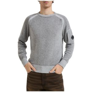 C.p. Company, Heren, Truien, Grijs, Maat: M Wol,