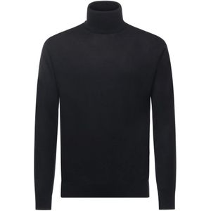 Alpha Studio, Heren, Truien, Zwart, Maat: XL Zijde,