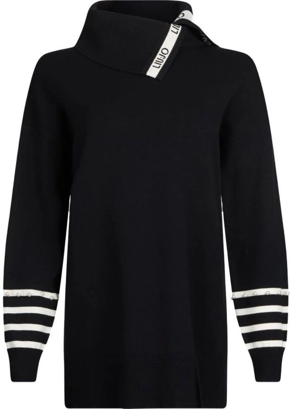 Liu Jo - Better - Trui - Zwart/Wit