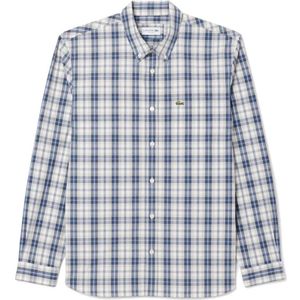 Lacoste, Heren, Overhemden, Veelkleurig, Maat: 2XL Katoen,