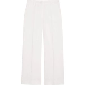 Max Mara Weekend, Dames, Broeken, Wit, Maat: 2XS