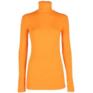 Sportmax, Dames, Truien, Oranje, Maat: XS