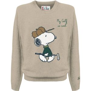 MC2 Saint Barth, Heren, Truien, Beige, Maat: M