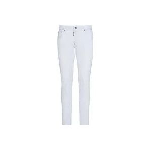 Dsquared2 Skinny Jeans , White , Heren , Maat: S
