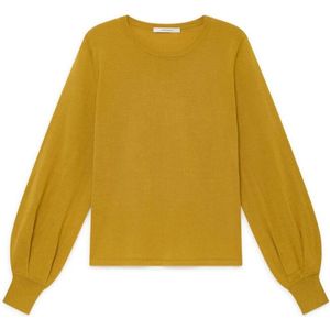 Maliparmi, Dames, Truien, Geel, Maat: XS Wol,