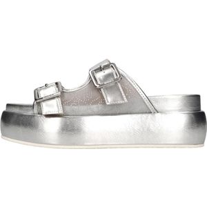 Liu Jo, Dames, Schoenen, Grijs, Maat: 36 EU Leer,