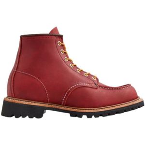 Red Wing Shoes, Heren, Schoenen, Rood, Maat: 42 1/2 EU Leer,
