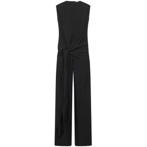 Alaïa, Dames, Jumpsuits & Playsuits, Zwart, Maat: XS Jersey,