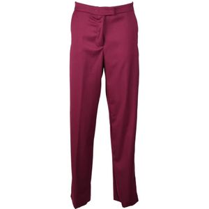 Jijil, Dames, Broeken, Rood, Maat: M Viscose,