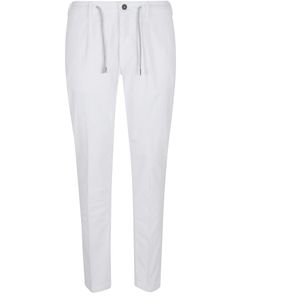 Eleventy, Heren, Broeken, Wit, Maat: W29 Katoen,