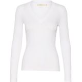 InWear, Dames, Tops, Wit, Maat: 3XL Katoen,