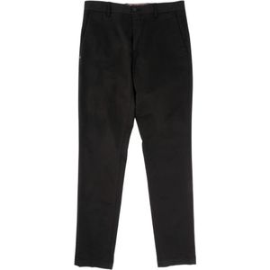 White Sand, Heren, Broeken, Zwart, Maat: L Katoen,