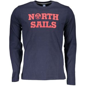North Sails - Long Sleeve Crew Neck Tee - Blauw - T-shirt