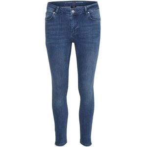 My Essential Wardrobe, Dames, Jeans, Blauw, Maat: 4XS L32 Katoen,