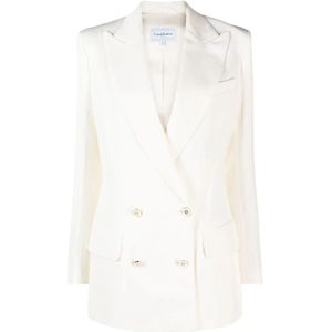 Casablanca Blazer , White , Dames , Maat: XS