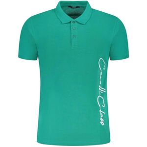 Cavalli Class, Heren, Tops, Groen, Maat: M Katoen,