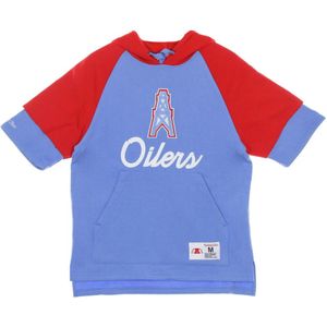 Mitchell & Ness, Heren, Sweatshirts & Hoodies, Blauw, Maat: S Katoen,
