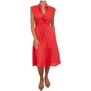 Marella, Dames, Jurken, Rood, Maat: 2XS