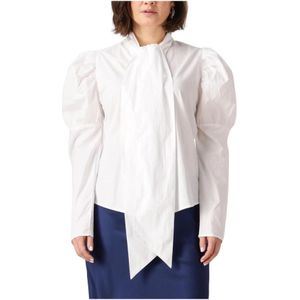 Bruuns Bazaar, Dames, Blouses & Shirts, Wit, Maat: S