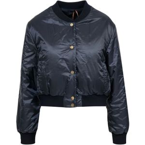 Max Mara, Dames, Jassen, Blauw, Maat: XS Taf,