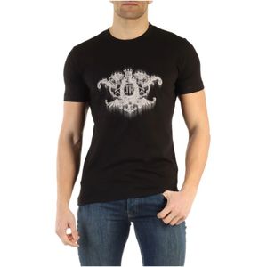 John Richmond, Heren, Tops, Zwart, Maat: S