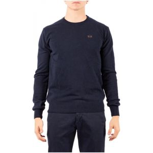 La Martina, Heren, Truien, Blauw, Maat: S