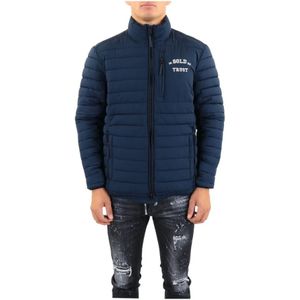 In Gold We Trust, Heren, Jassen, Blauw, Maat: XS