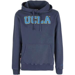 MC2 Saint Barth, Heren, Sweatshirts & Hoodies, Blauw, Maat: M Fleece,