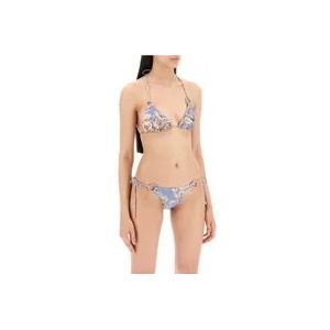 Zimmermann Ring Tie Bikini Set , Multicolor , Dames , Maat: S