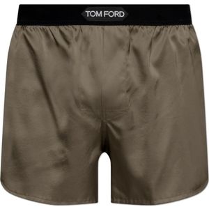 Tom Ford, Heren, Ondergoed, Groen, Maat: S Zijde,