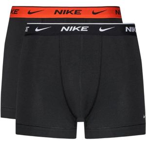 Nike Zwarte Boxerset met Logo Tailleband , Black , Heren , Maat: L