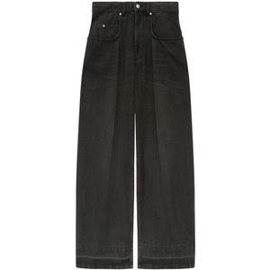 Marant étoile, Dames, Jeans, Zwart, Maat: XS Denim,