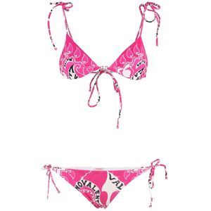 Valentino Garavani, Dames, Badkleding, Roze, Maat: L Polyamide,