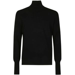 Ballantyne, Heren, Truien, Zwart, Maat: 2XL Kasjmier,