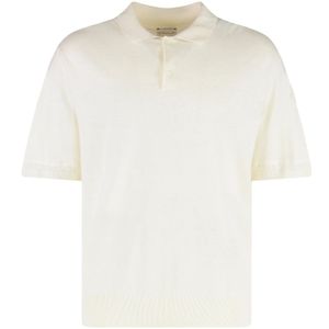 Moncler, Heren, Tops, Beige, Maat: L Linnen,