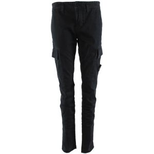 Stone Island - Skinny Trousers - Blauw - Katoen
