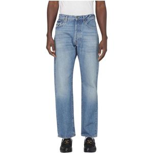 Valentino, Heren, Jeans, Blauw, Maat: W36 Katoen,