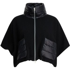 Herno, Dames, Jassen, Zwart, Maat: L Wol,