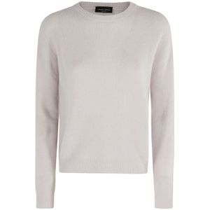 Roberto Collina, Dames, Truien, Grijs, Maat: S Zijde,