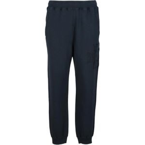 Dondup, Heren, Broeken, Blauw, Maat: L Katoen,