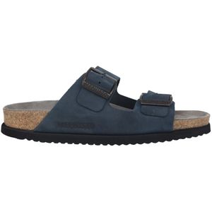 Mephisto - NERIO - Slipper - Marineblauw - Nubuck - Rubber