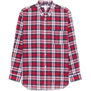 Comme des Garçons, Heren, Overhemden, Veelkleurig, Maat: L Katoen,