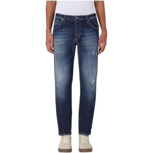 Dondup, Heren, Jeans, Blauw, Maat: W30 Katoen,