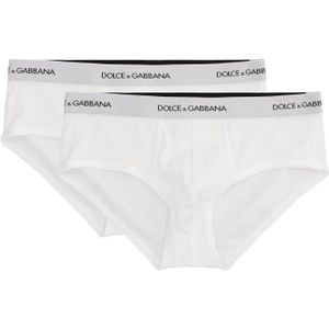 Dolce & Gabbana - Ondergoed - Wit - Two-Pack Briefs